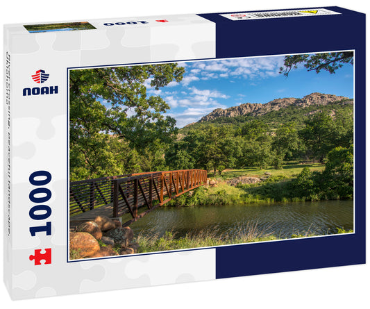 River crossing, peaceful landscape, Oklahoma