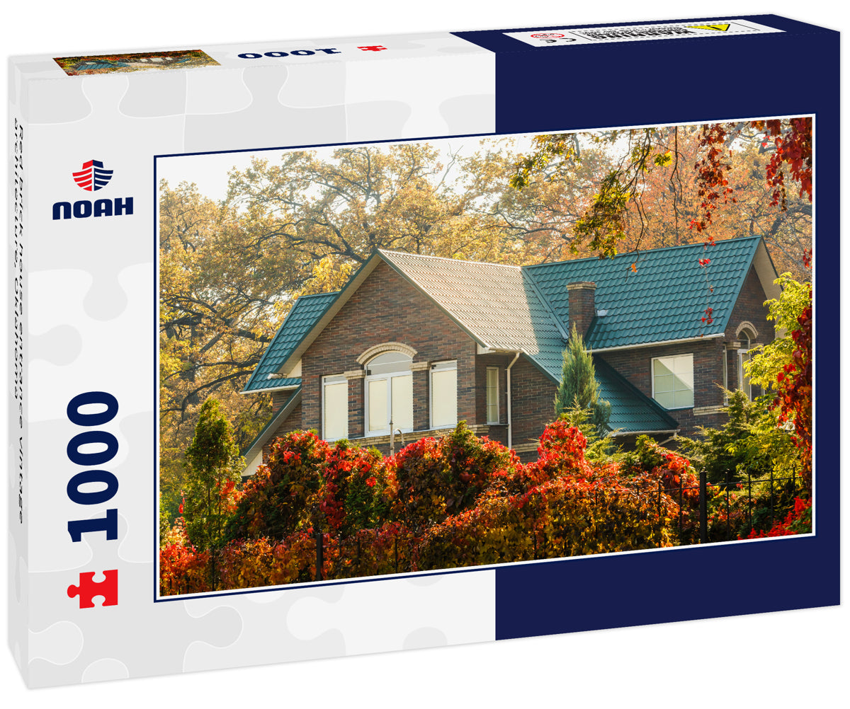 Red brick house entrance vintage architecture, Oklahoma