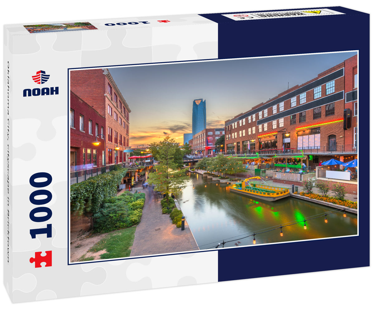 Oklahoma City, cityscape in Bricktown