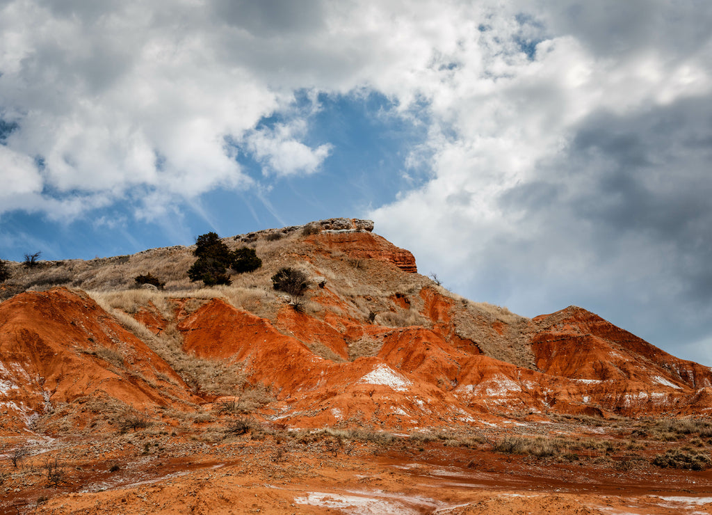 Gloss Mountain State park in Fairview Oklahoma