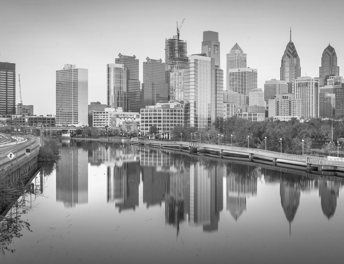 Noah Jigsaw Puzzle Aerial view of Brookings, South Dakota during summer in black white 1000 pieces