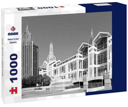 Noah Jigsaw Puzzle Graz, Austria in black white 1000 pieces