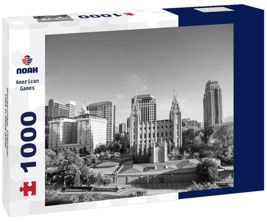 Noah Jigsaw Puzzle Breckenridge, Colorado, USA in black white 1000 pieces