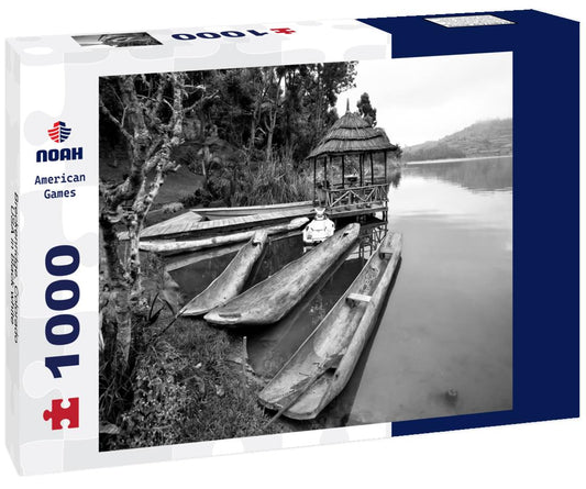 Noah Jigsaw Puzzle Breckenridge, Colorado, USA in black white 1000 pieces