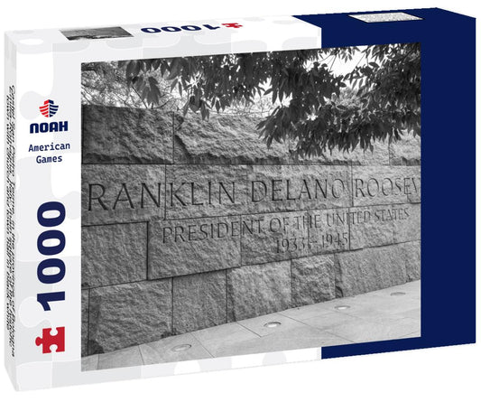 Noah Jigsaw Puzzle Castel San Pietro Terme, in the province of Bologna, Emilia-Romagna, Italy: main square of the historic town with church and town hall in black white 1000 pieces