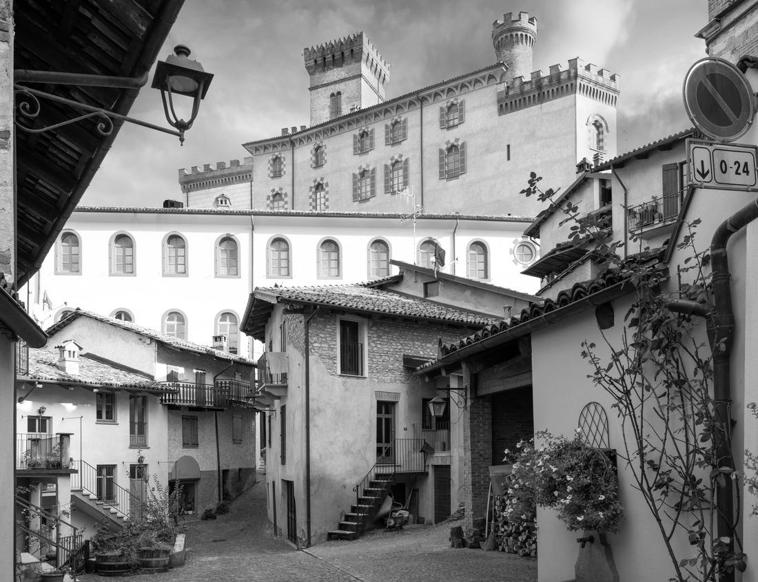 Noah Jigsaw Puzzle Beautiful view of the Po River near San Mauro Torinese in black white 1000 pieces
