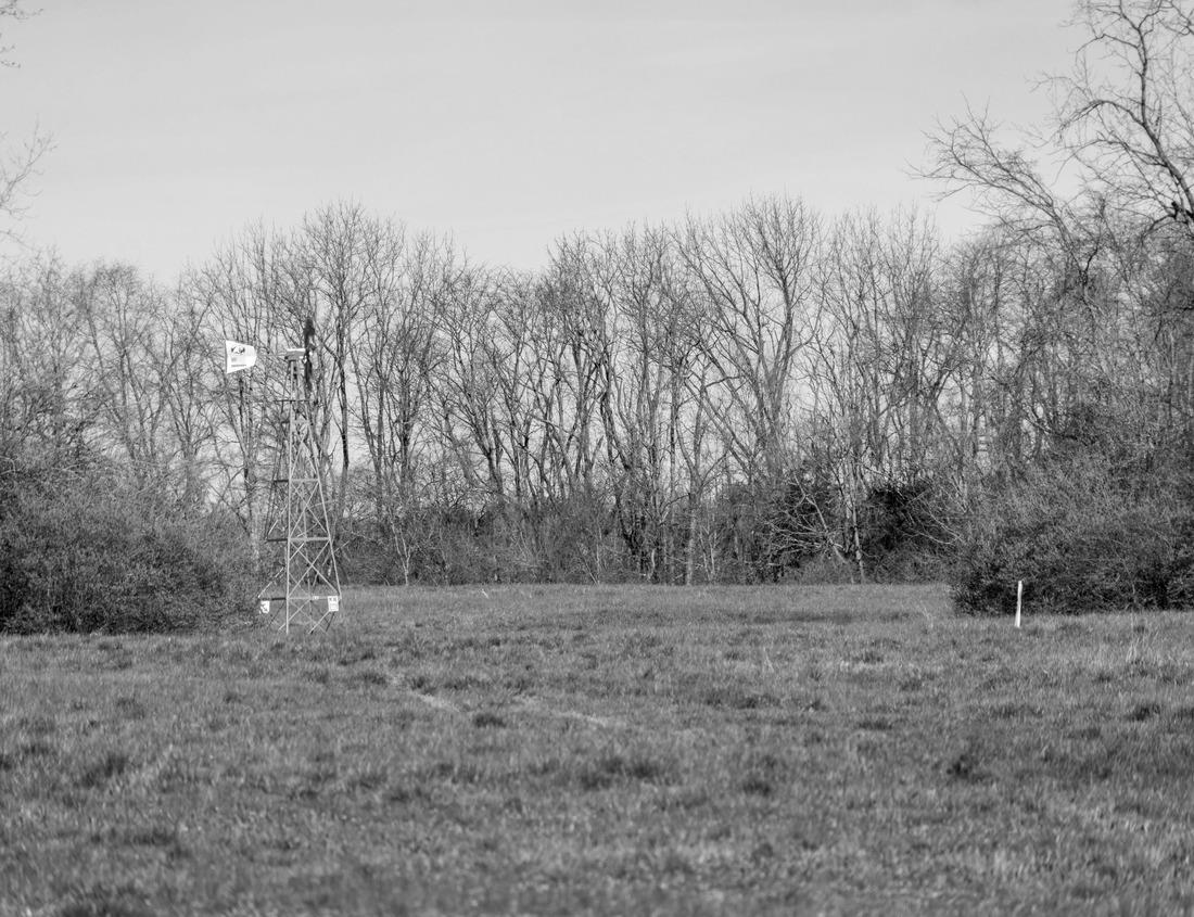 Noah Jigsaw Puzzle A gravel path leads to the horizon as the sun sets over the Tallgrass Prairie National Preserve in Kansas, USA in black white 1000 pieces