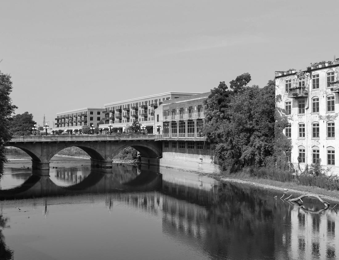 Noah Jigsaw Puzzle Church of Santa Maria del Suffragio, in L'Aquila's downtown, Italy in black white 1000 pieces