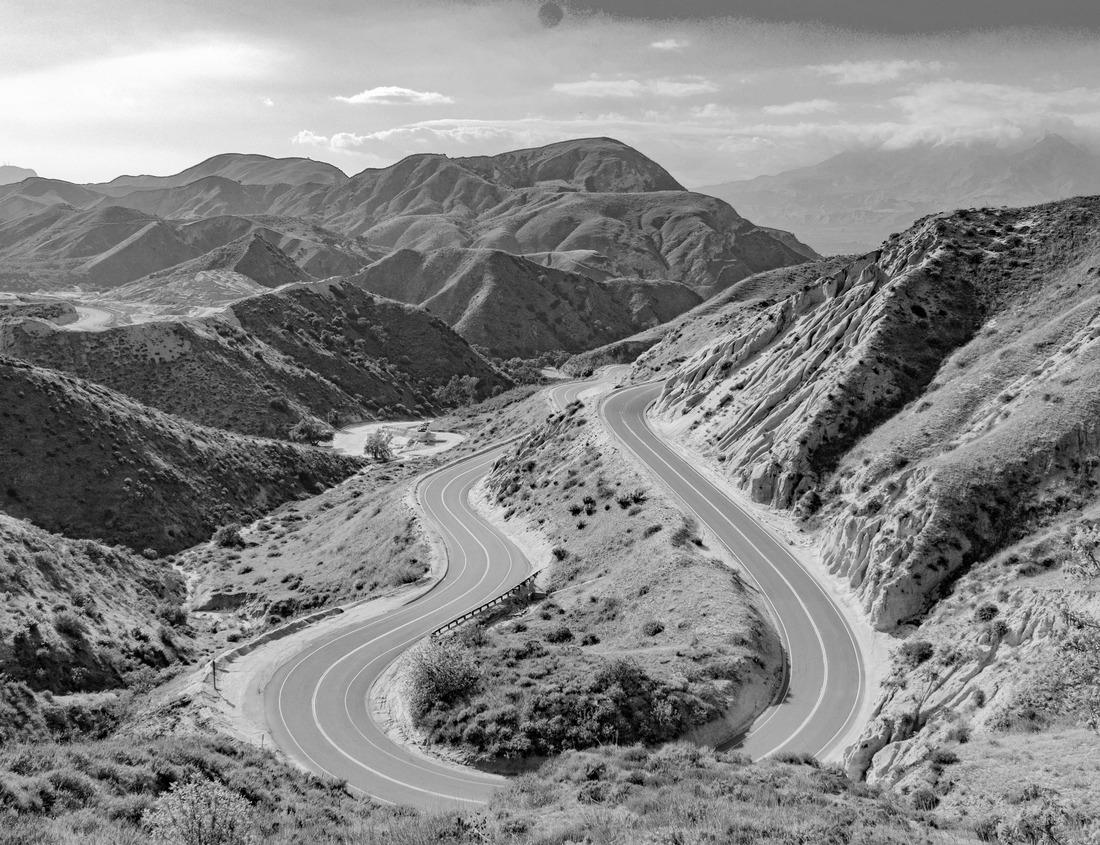 Noah Jigsaw Puzzle Landmark building of Christus Kirche, or Christ Church in Windhoek, Namibia in black white 1000 pieces