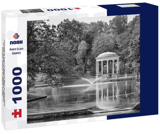 Noah Jigsaw Puzzle Coastline trail of Napili Bay in Kapalua in the West of Maui island, Hawaii, United States in black white 1000 pieces