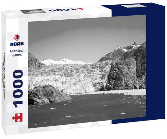 Noah Jigsaw Puzzle District of Faro, Carvoeiro, Algarve, Portugal in black white 1000 pieces