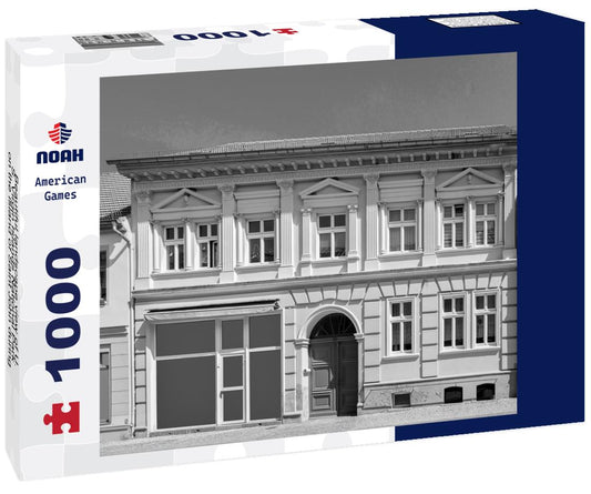 Noah Jigsaw Puzzle Beautiful landscape view of U.S. Virgin Islands National Park on the island of Saint John during the day in black white 1000 pieces