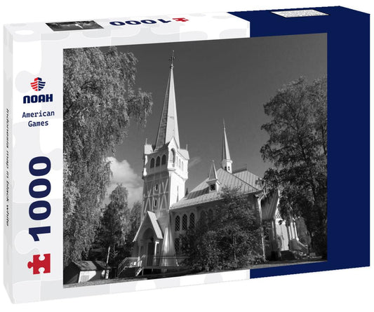 Noah Jigsaw Puzzle Indonesia map in black white 1000 pieces