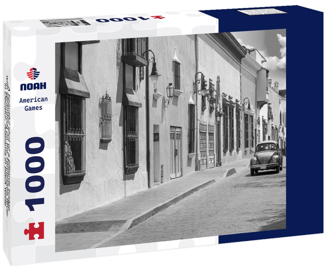 Noah Jigsaw Puzzle A beautiful shot of a billiards bridge with steamboat on the Tennessee River in Decatur, Alabama in black white 1000 pieces