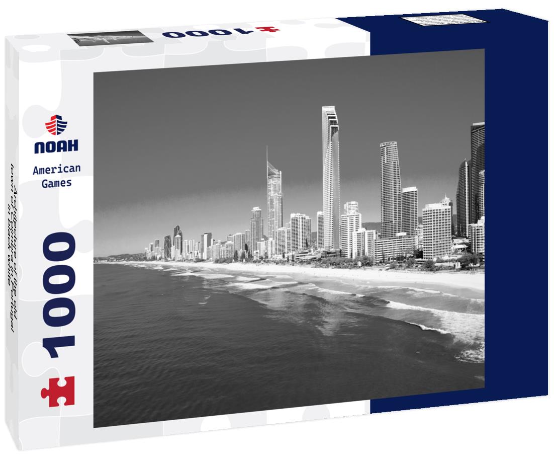 Noah Jigsaw Puzzle Architecture of the old town of Coimbra in Portugal in black white 1000 pieces