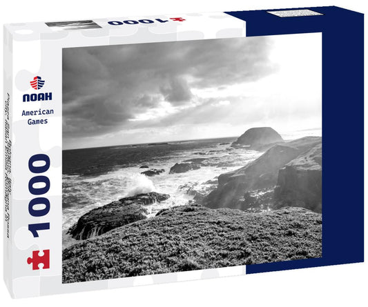 Noah Jigsaw Puzzle Bologna, Italy - Piazza San Stefano, Bologna Rossa city, Italian Emilia Romagna in black white 1000 pieces