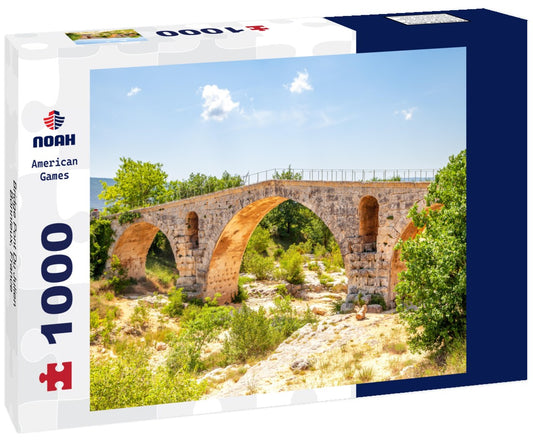 Noah Jigsaw Puzzle Bridge Pont Du Julien, Bonnieux, France 1000 pieces