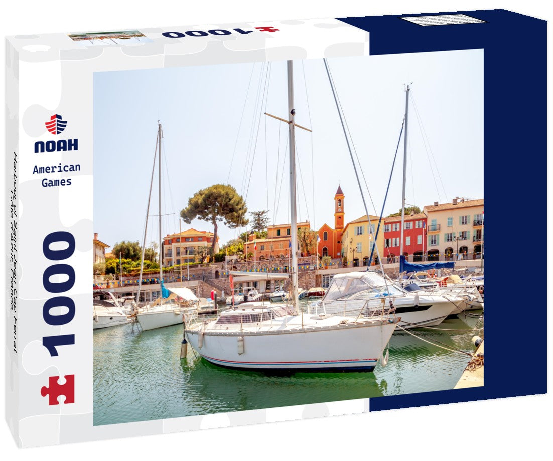 Noah Jigsaw Puzzle Harbour of Saint Jean Cap Ferrat, Côte d'Azur, France 1000 pieces