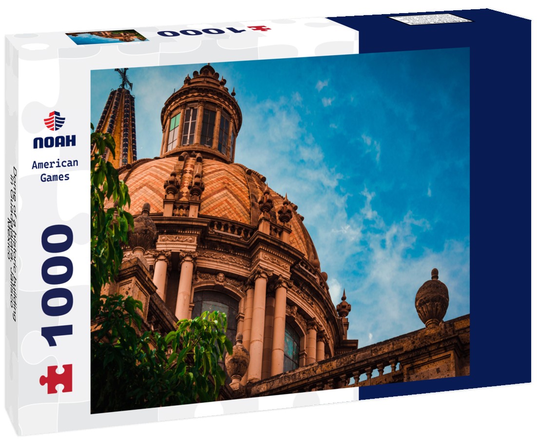 Noah Jigsaw Puzzle Dome of a historic building in Guadalajara, Jalisco, Mexico 1000 pieces