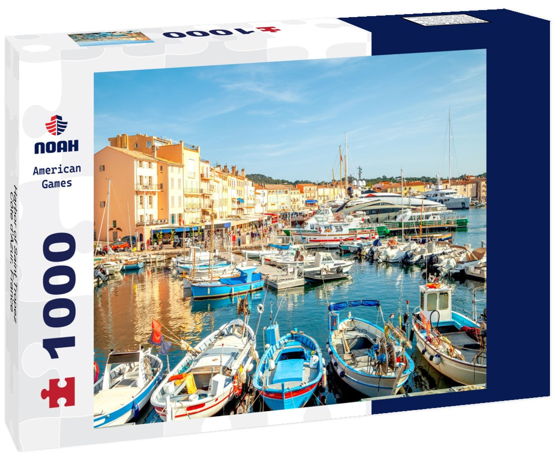 Noah Jigsaw Puzzle Harbor of Saint Tropez, Côte d'Azur, France 1000 pieces