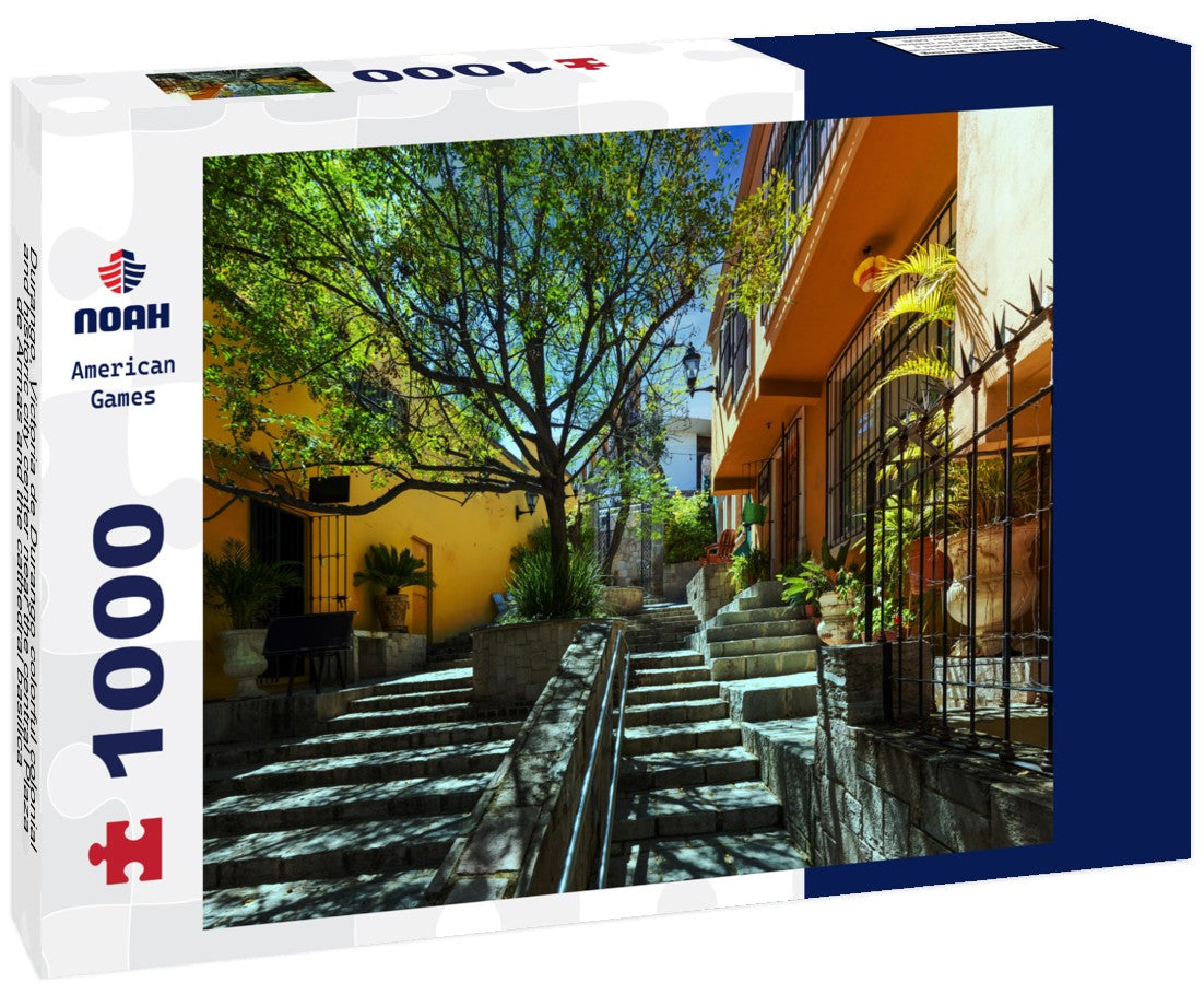 Noah Jigsaw Puzzle Durango, Victoria de Durango colorful colonial and historic city center near the central Plaza de Armas and the cathedral basilica 1000 pieces