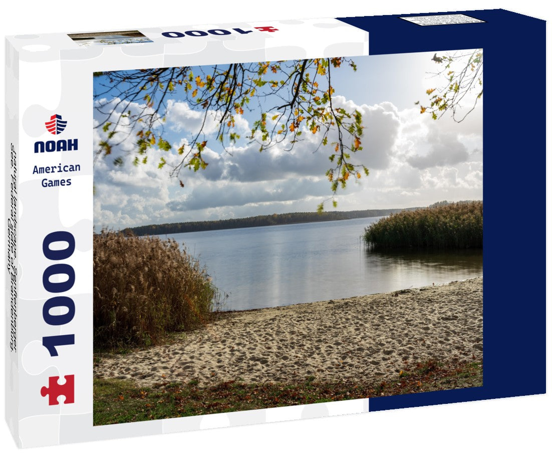 Noah Jigsaw Puzzle natural landscape. Senftenberger See. Federal state of Brandenburg. Germany 1000 pieces