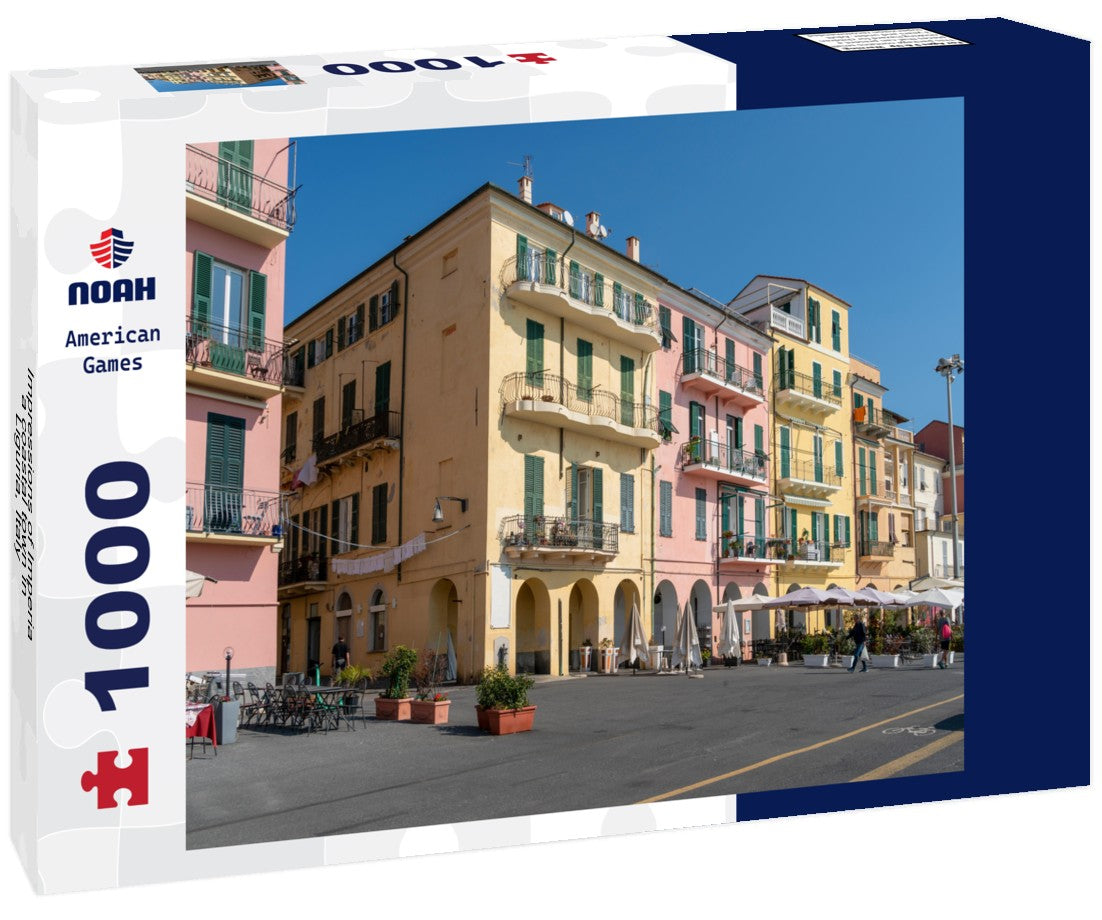 Noah Jigsaw Puzzle Impressions of Imperia, a coastal town in Liguria, Italy 1000 pieces