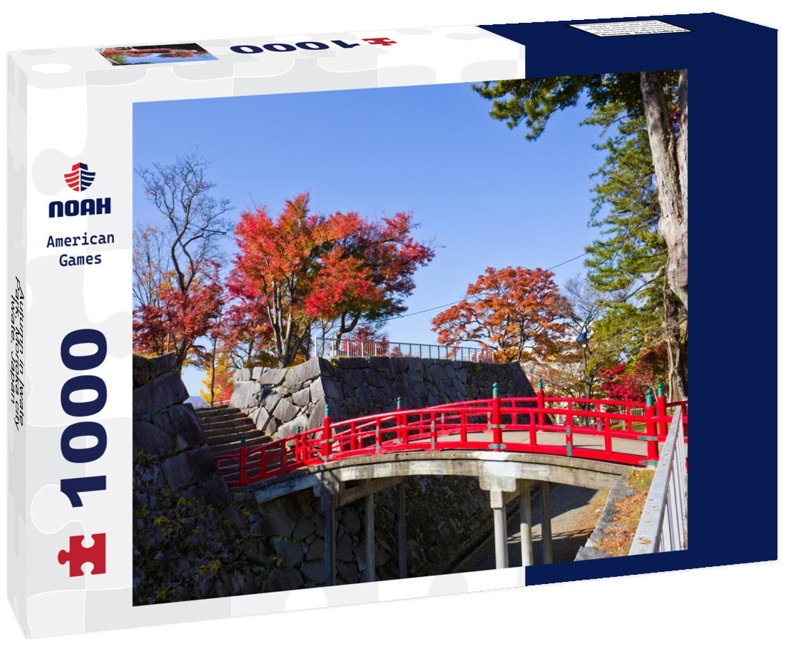 Noah Jigsaw Puzzle Autumn in Iwate Park, Morioka city, Iwate, Japan 1000 pieces