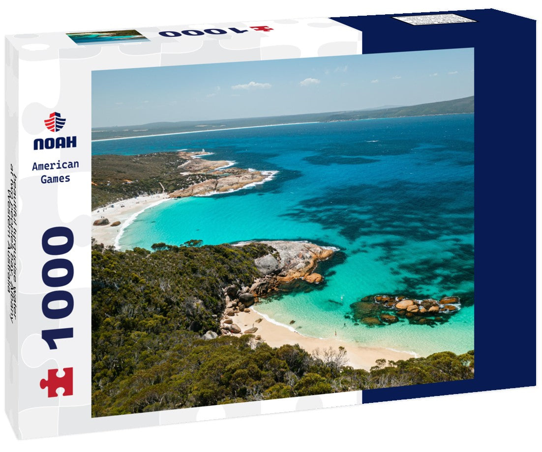Noah Jigsaw Puzzle beautiful turquoise water at two peoples bay, Albany, Western Australia 1000 pieces