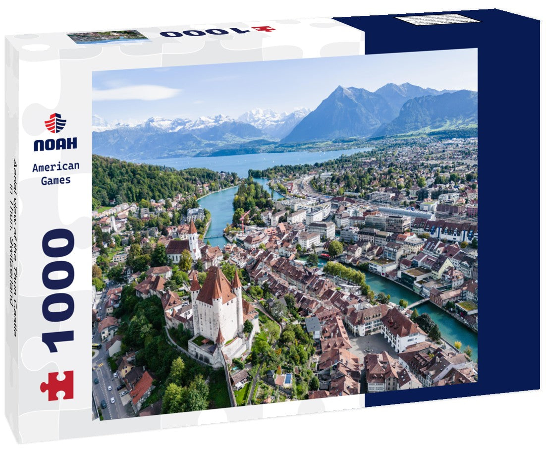 Noah Jigsaw Puzzle Aerial view of the Thun Castle in Thun, Switzerland 1000 pieces
