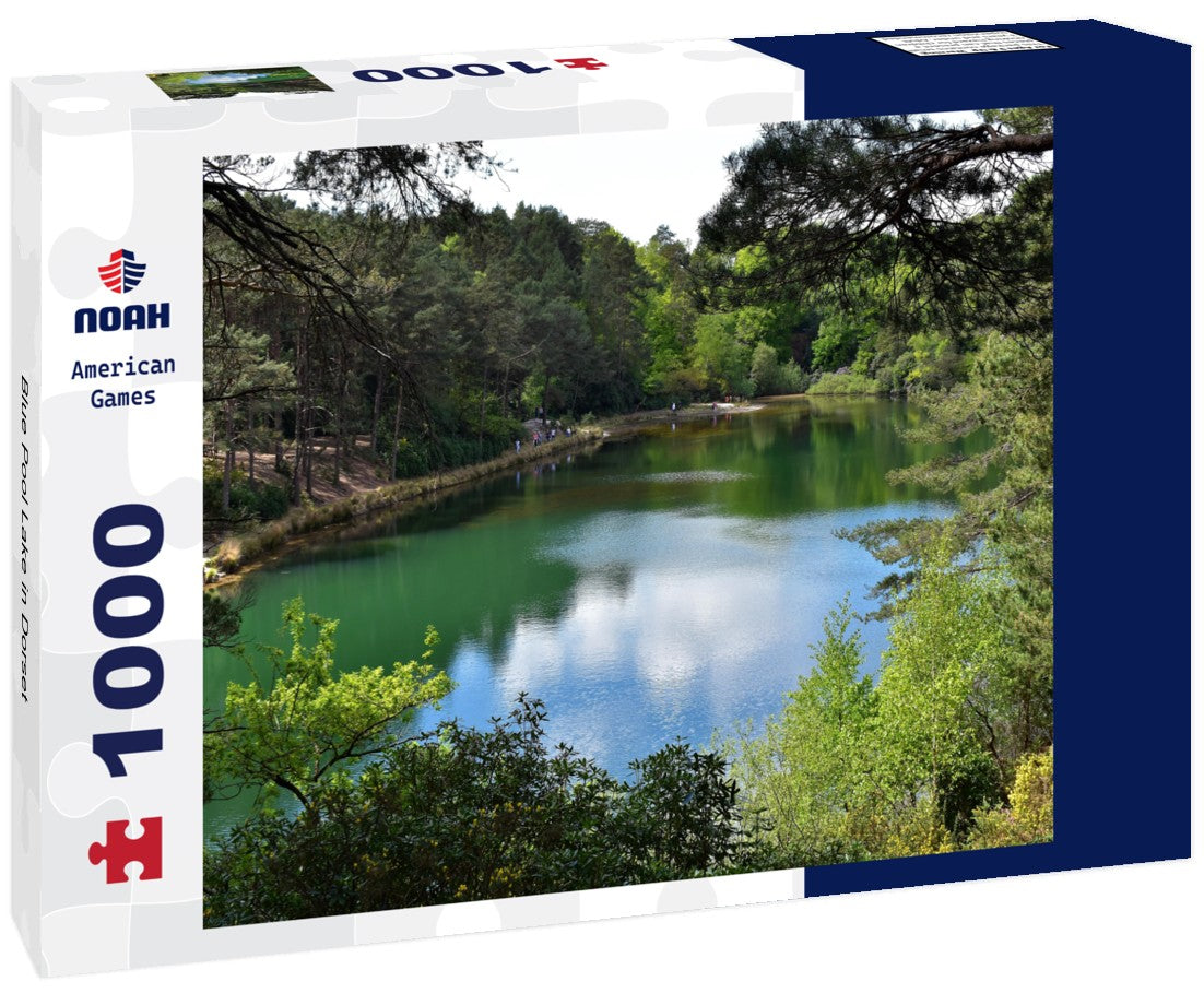 Noah Jigsaw Puzzle Blue Pool Lake in Dorset 1000 pieces