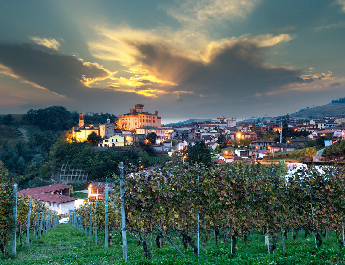 Noah Jigsaw Puzzle Famous beautiful village of Barolo in Piemonte zone, Langhe, Italy. Barolo is the name of a famous red wine in Italy produced in this part of Italy 1000 pieces
