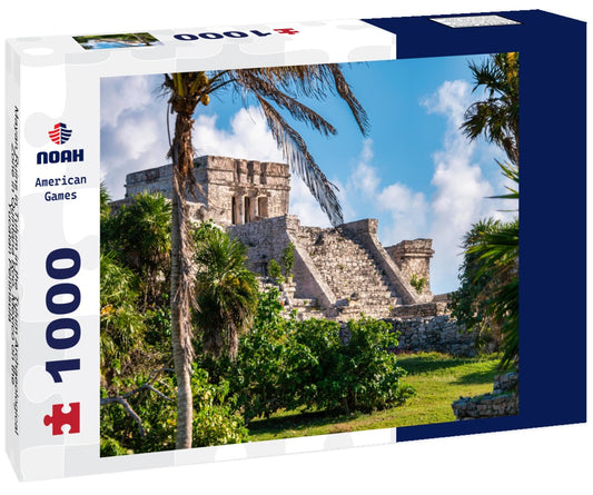 Noah Jigsaw Puzzle Mayan Ruins in Tulum in the Tulum Archaeological Zone in Quintana Roo, Mexico on the Yucatan Peninsula 1000 pieces