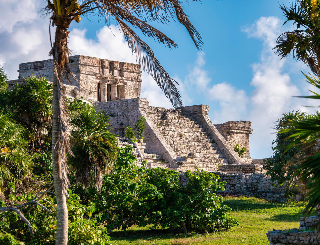 Noah Jigsaw Puzzle Mayan Ruins in Tulum in the Tulum Archaeological Zone in Quintana Roo, Mexico on the Yucatan Peninsula 1000 pieces