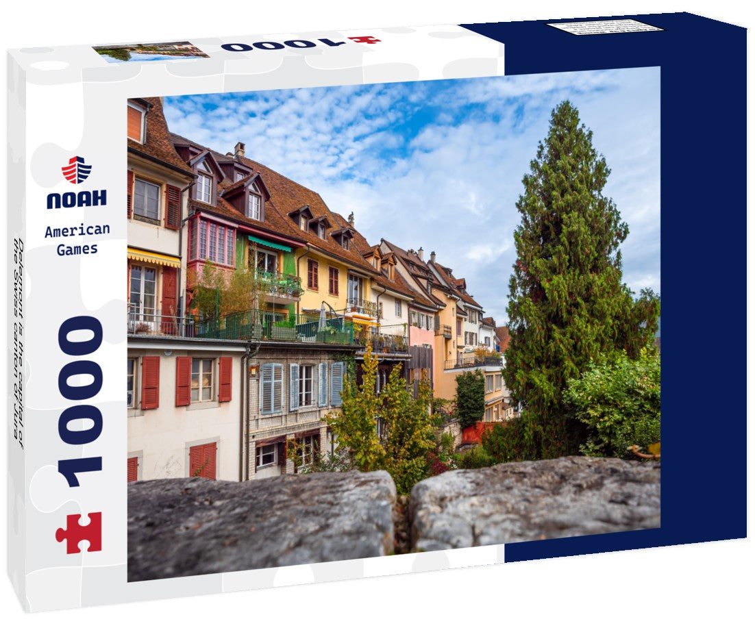 Noah Jigsaw Puzzle Delemont is the capital of the Swiss canton of Jura 1000 pieces
