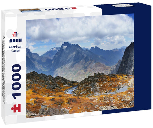 Noah Jigsaw Puzzle A moss-covered plateau with small pools of water. Weismann's Peak in Rwenzori Mountains National Park, Uganda 1000 pieces