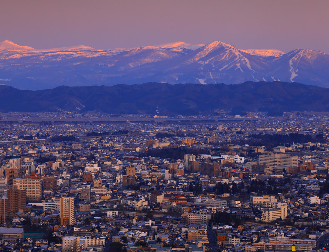 Noah Jigsaw Puzzle Morioka city, Iwate prefecture Morioka urban area at sunrise 1000 pieces