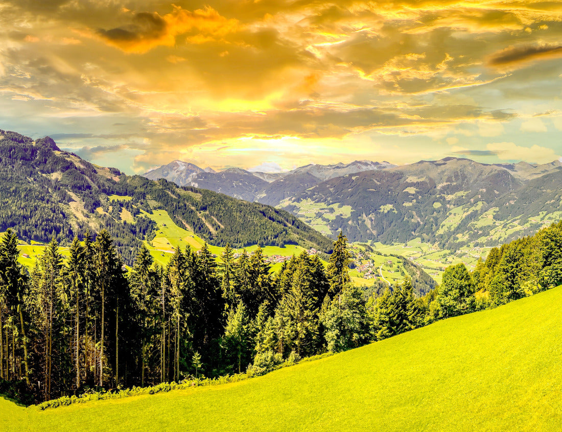 Noah Jigsaw Puzzle Beautiful Zillertal Alp panorama, Austria 1000 pieces