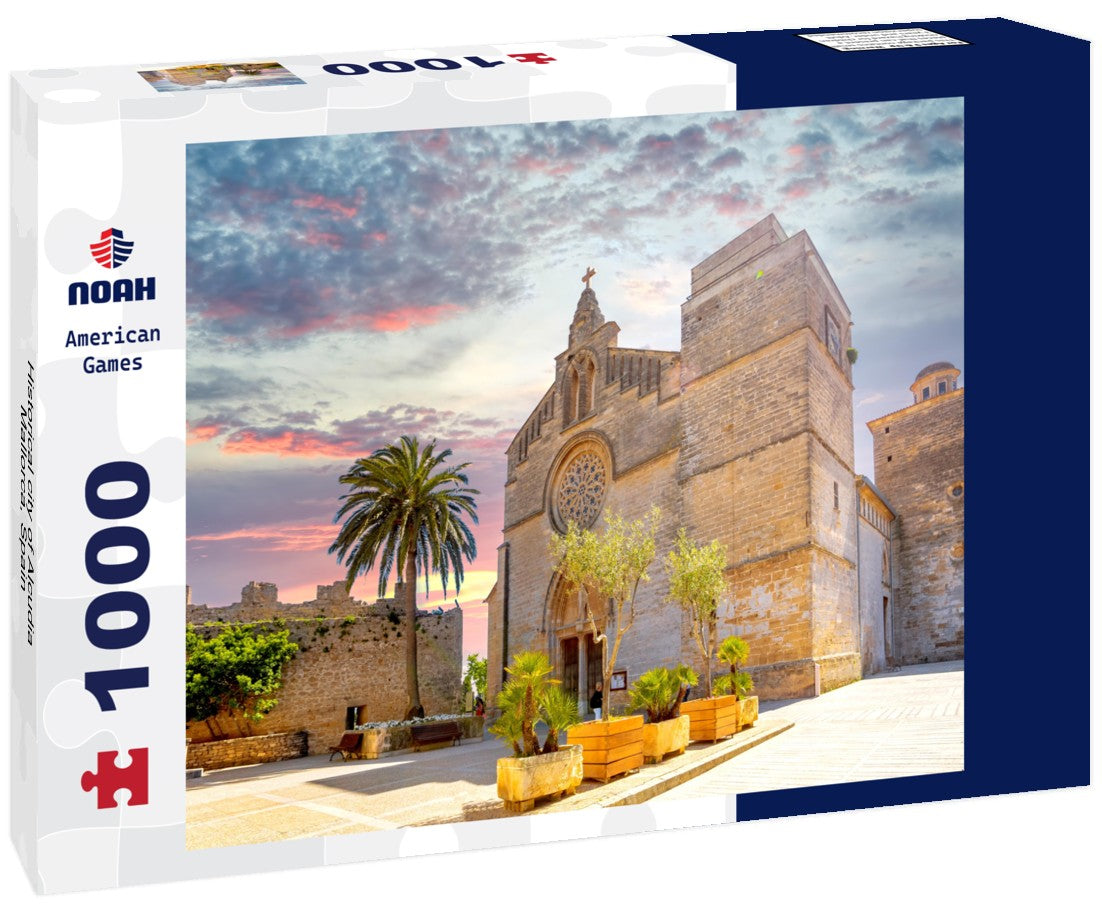 Noah Jigsaw Puzzle Historical city of Alcudia, Mallorca, Spain 1000 pieces