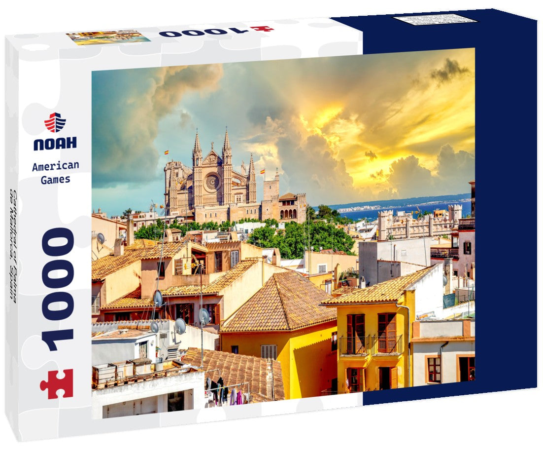 Noah Jigsaw Puzzle Cathedral of Palma de Mallorca, Spain 1000 pieces