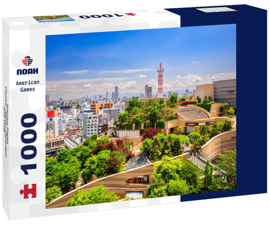 Noah Jigsaw Puzzle Namba Parks, Osaka, Japan cityscape and view 1000 pieces