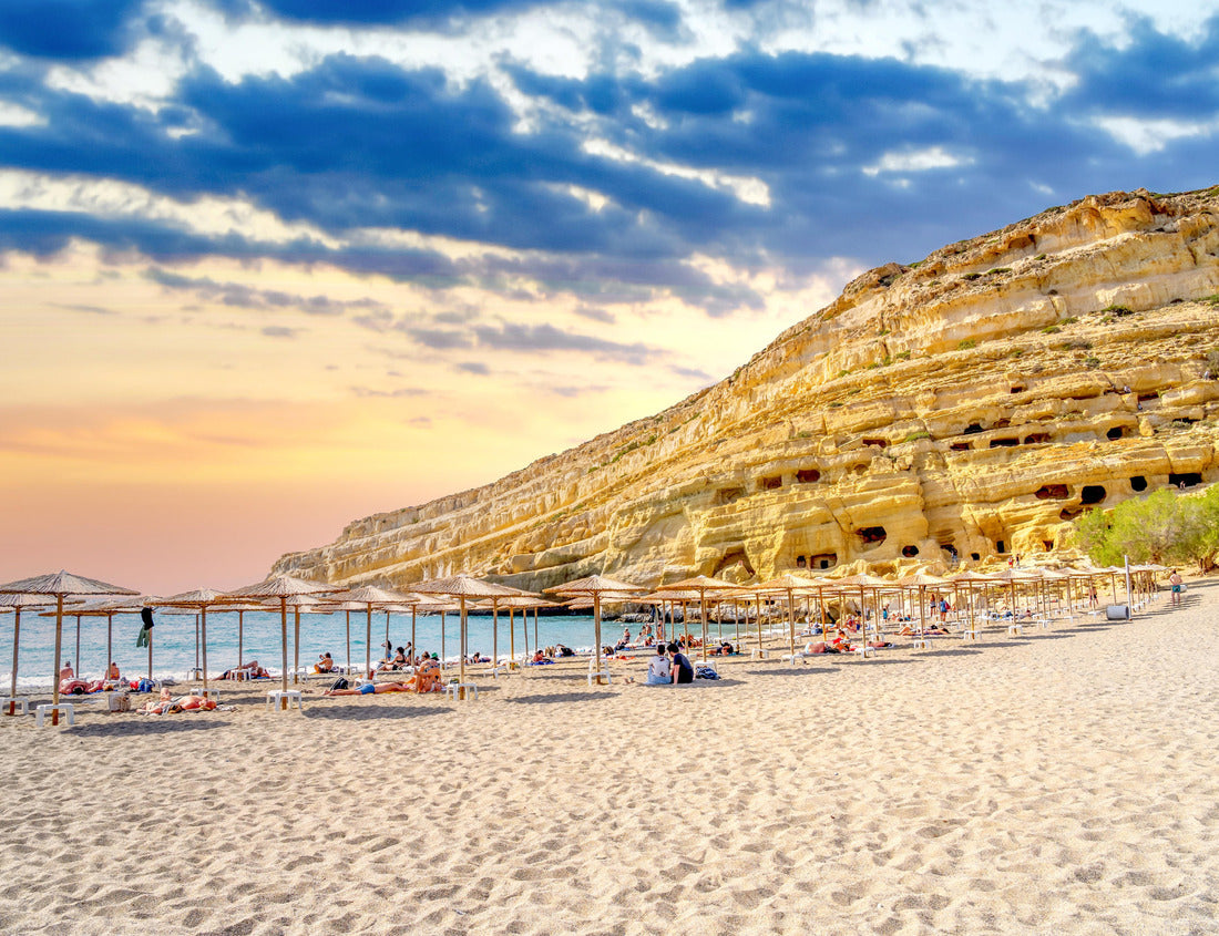 Noah Jigsaw Puzzle Matala Beach, Crete Island, Greece 1000 pieces