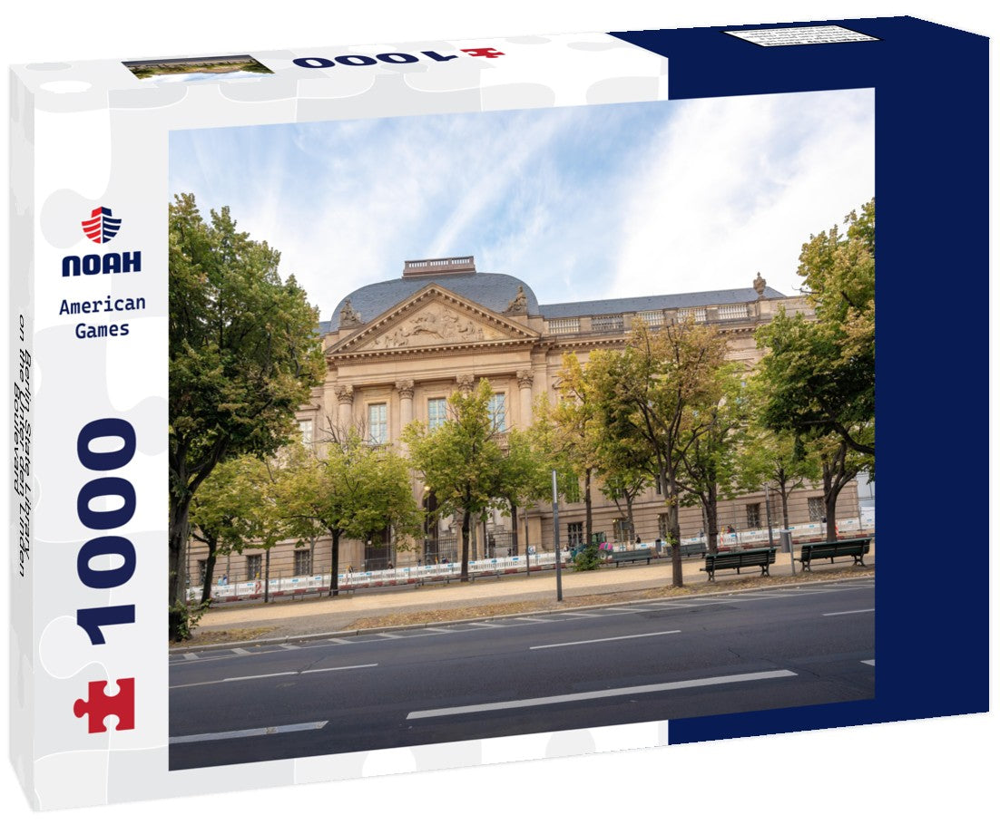 Noah Jigsaw Puzzle Berlin State Library on the Unter den Linden Boulevard - Berlin, Germany 1000 pieces