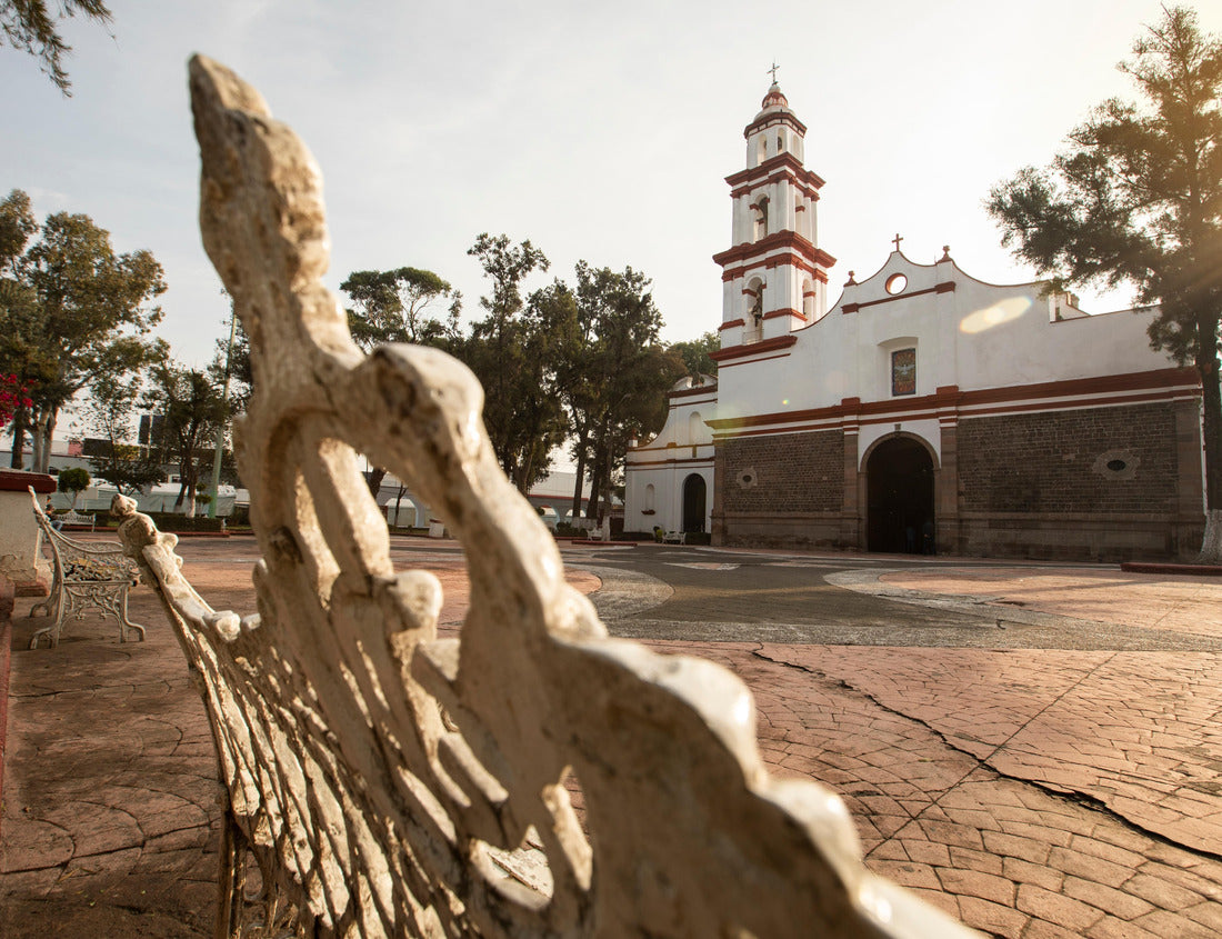 Noah Jigsaw Puzzle Ecatepec de Morelos, Mexico: Morning light shines on a historic church in the center of Ecatepec 1000 pieces