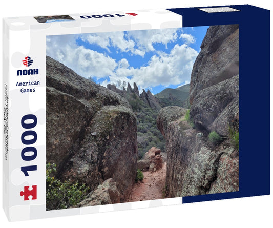 Noah Jigsaw Puzzle Jumbles of volcanic rocks, Pinnacles National Park, CA 1000 pieces