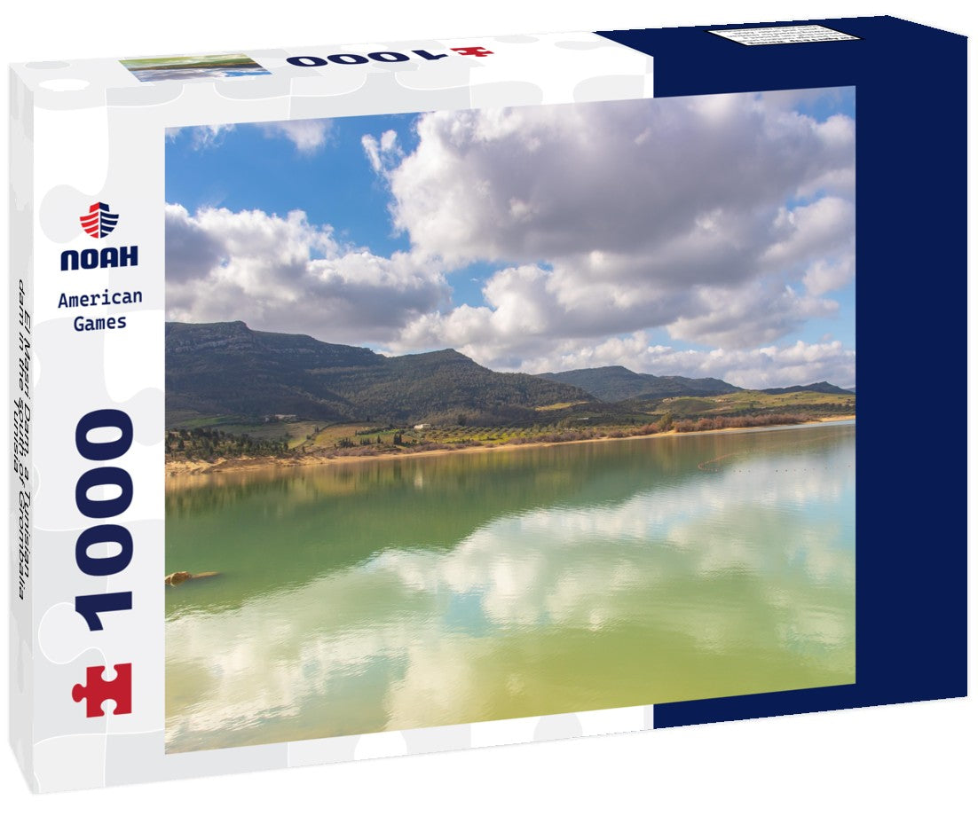 Noah Jigsaw Puzzle El Masri Dam, a Tunisian dam in the south of Grombalia, Tunisia 1000 pieces
