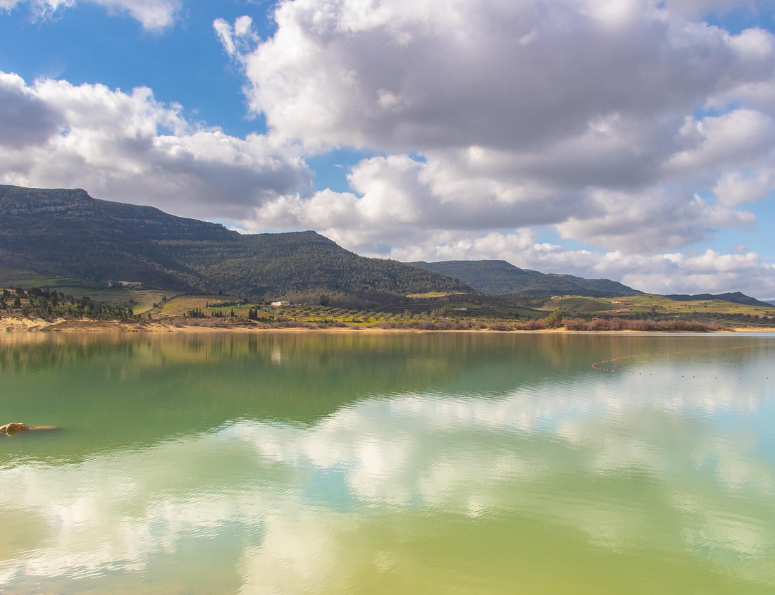 Noah Jigsaw Puzzle El Masri Dam, a Tunisian dam in the south of Grombalia, Tunisia 1000 pieces