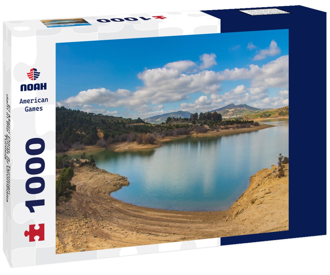 Noah Jigsaw Puzzle El Masri Dam, a Tunisian dam in the south of Grombalia, Tunisia 1000 pieces
