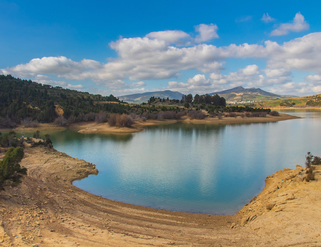 Noah Jigsaw Puzzle El Masri Dam, a Tunisian dam in the south of Grombalia, Tunisia 1000 pieces