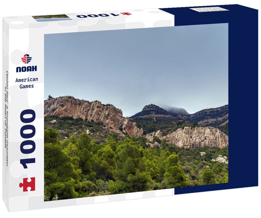 Noah Jigsaw Puzzle Djebel Serj: a limestone mountain in the heart of Tunisia 1000 pieces